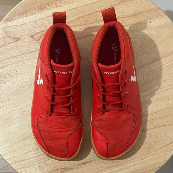 Vivobarefoot Primus Bootie II - All Weather - Fiery Coral - US3/EU34 - Picture 7 of 14